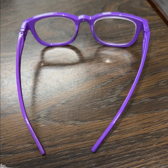 Bunny Eyez Anna-10 Purple Women's Glasses - Readers +3.00 - Picture 3 of 7